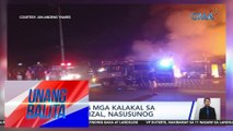 Imbakan ng mga kalakal sa Antipolo, Rizal, nasusunog | UB