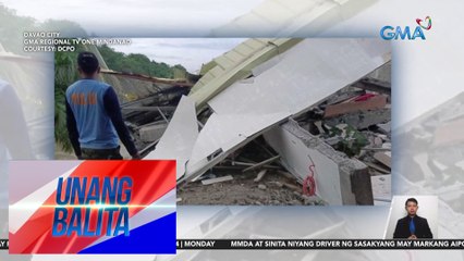 Ginagawang bahay sa gilid ng sapa, gumuho | UB