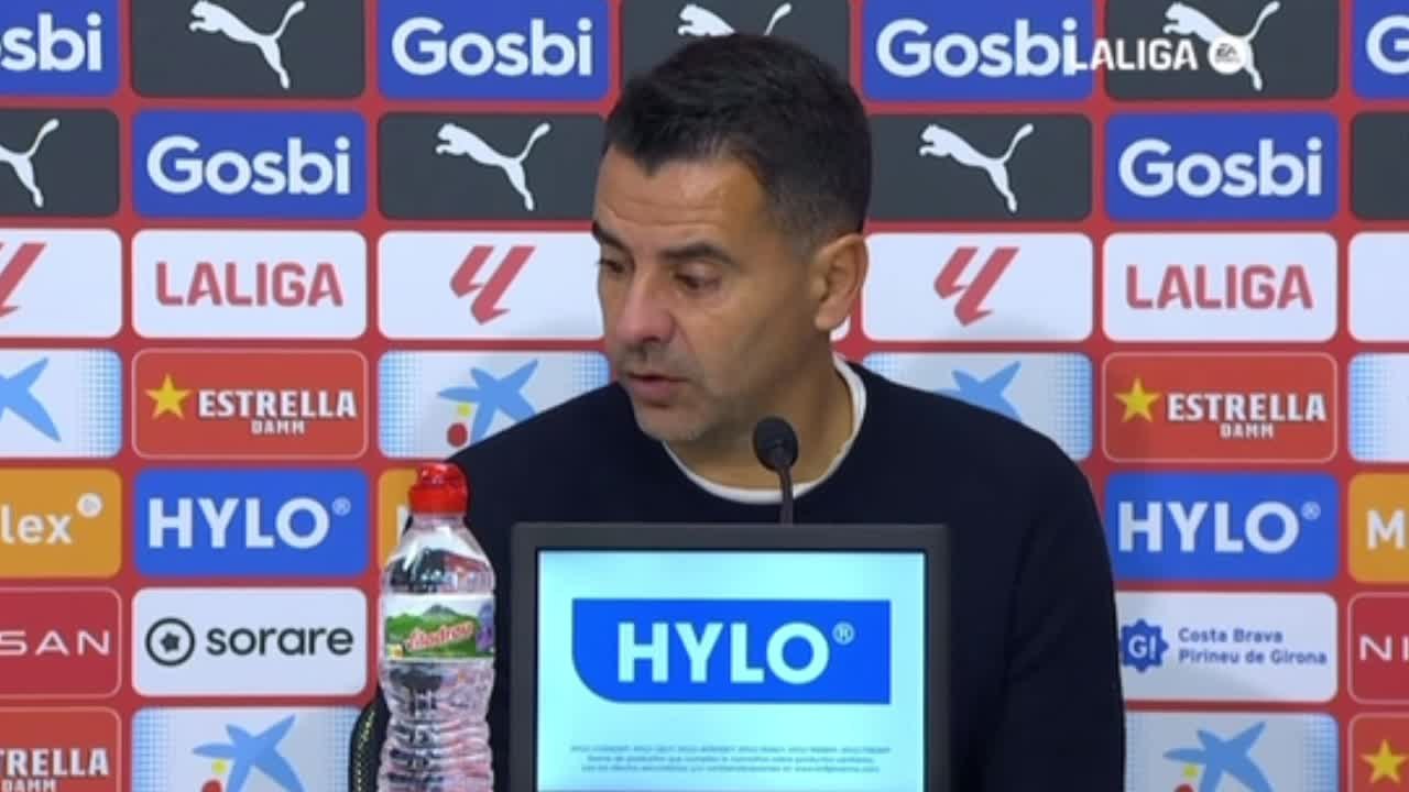 Rueda de prensa completa de Míchel tras el Girona vs Sevilla