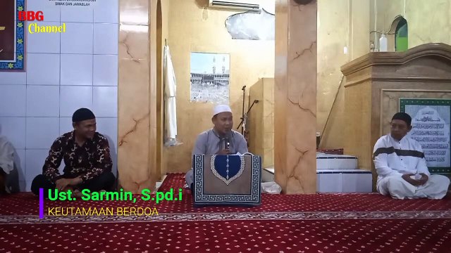 Keutamaan Berdoa | Ust. Sarmin. S.Pd.i | Masjid Taqwa Perumnas Sako Palembang |