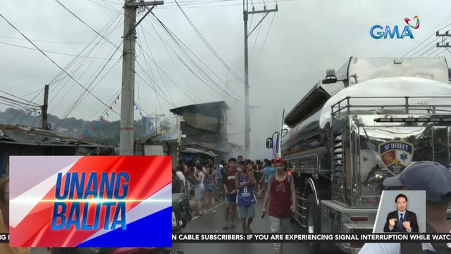 Sunog sa imbakan ng mga kalakal sa Antipolo, Rizal, naapula na | UB