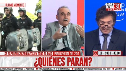 Guillermo Moreno: "El presidente Milei no está en tiempo y lugar"