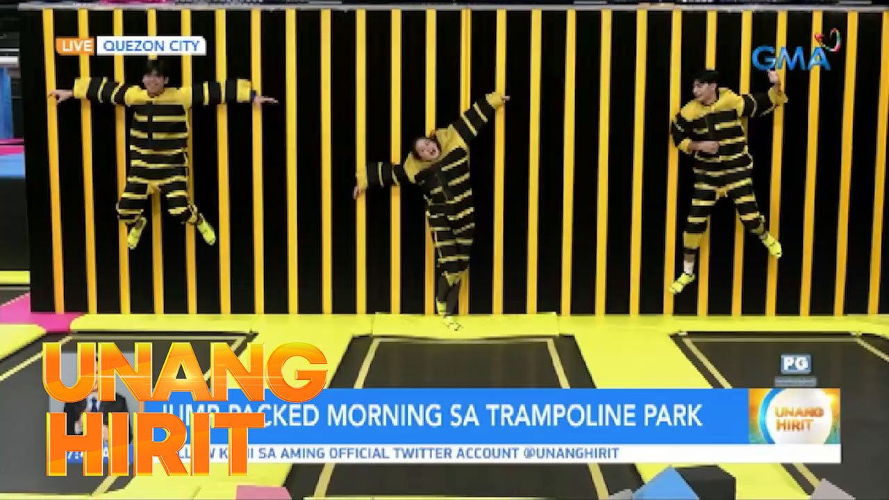 Trampoline Park sa Quezon City, ating puntahan! | Unang Hirit