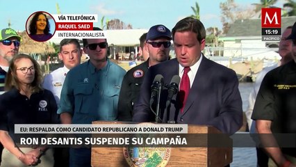 ¿Cuáles fue la razón por la que Ron DeSantis se retiró de la campaña presidencial?