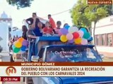 En el municipio Gómez del estado Nueva Esparta se da inicio a los carnavales comunales