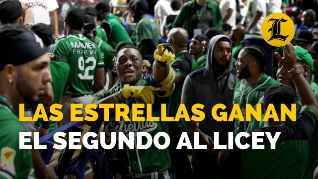 Las Estrellas ganan el segundo al Licey y hablan los héroes del juego Barrero, Canó y Tatis