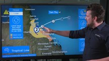 Delay in tropical cyclone development off Far North Queensland