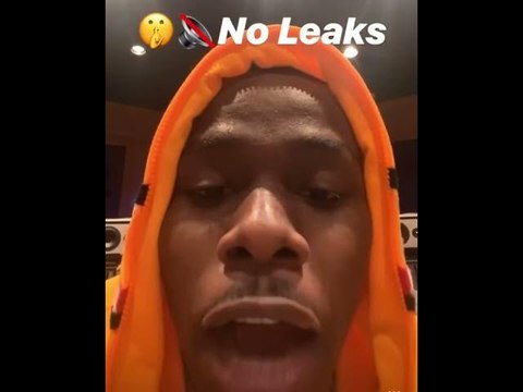 DaBaby Puts Up Silent Instagram Story To Prevent Leaks
