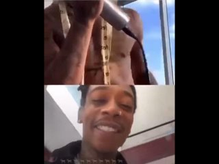 Wiz Khalifa Does 10 Puff Challenge