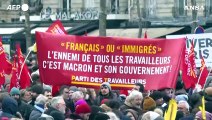 Francia, in piazza contro la legge sull'immigrazione