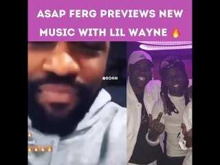 ASAP Ferg Previews New Music With Lil Wayne
