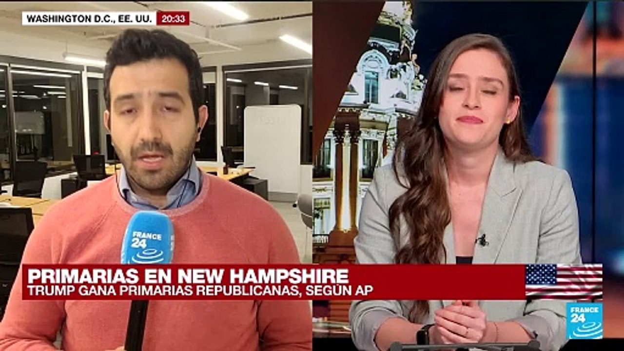 Informe desde Washington: Donald Trump gana primarias republicanas en New Hampshire, según AP