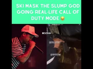 Ski Mask The Slump God Goes Real-Life Call Of Duty Mode