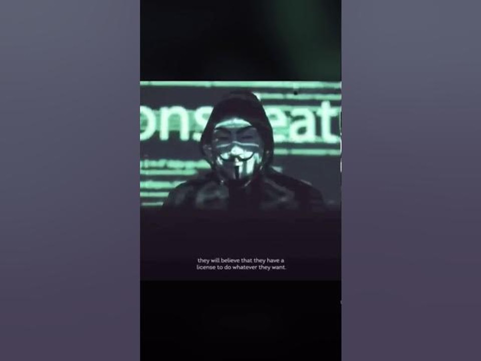 Anonymous Release Video Following Murder Of George Floyd