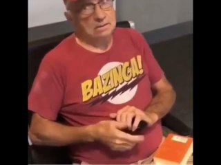 NLE Choppa Interrogates Old Man Over Trump Hat