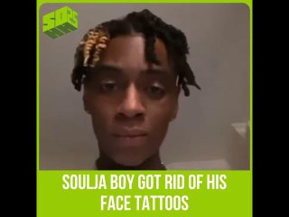 Soulja Boy Debuts New Look With No Face Tattoos