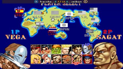 fracsha vs zeibon - Street Fighter II'- Champion Edition -  FT10