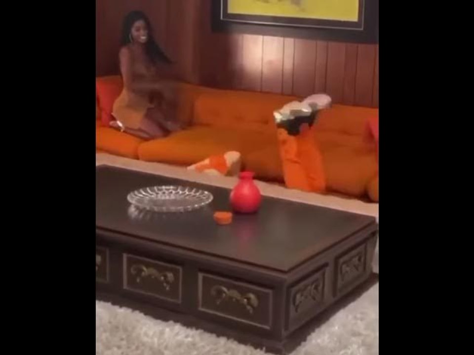 Watch: Blueface Does The Worm 