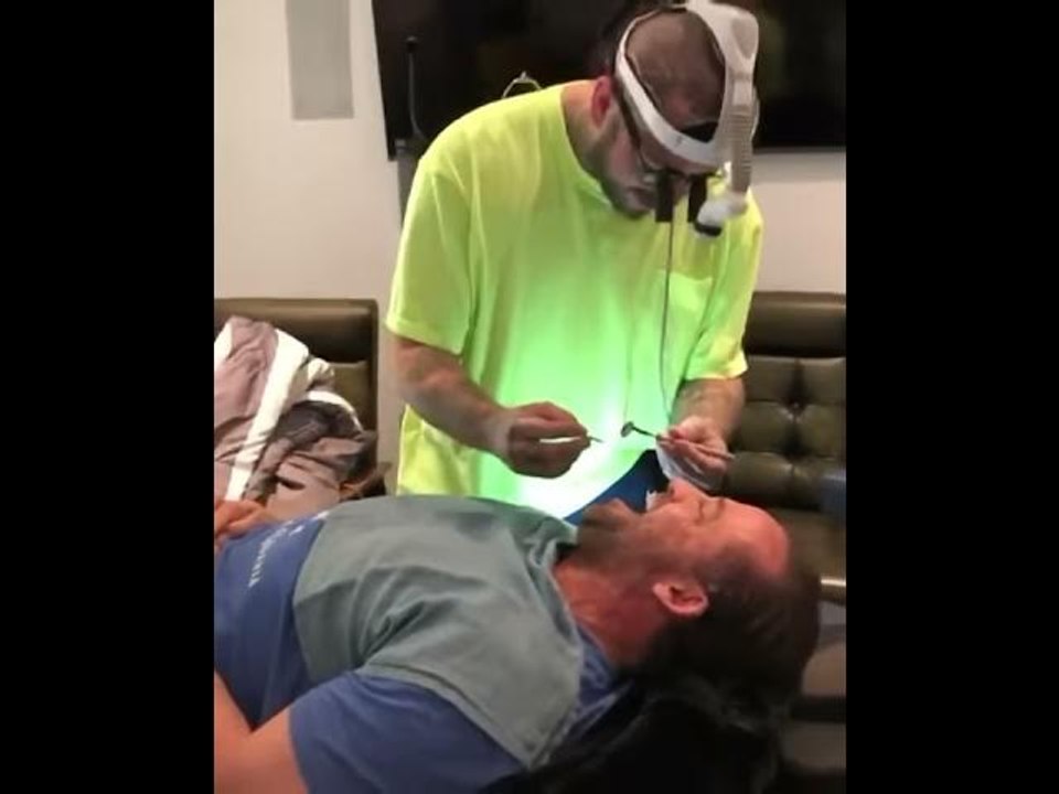 Watch: Post Malone leaves rap to be a dentist