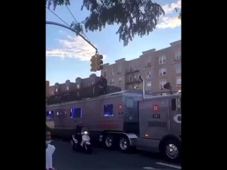 Watch: Bad Bunny Performs On A "Train" in NYC