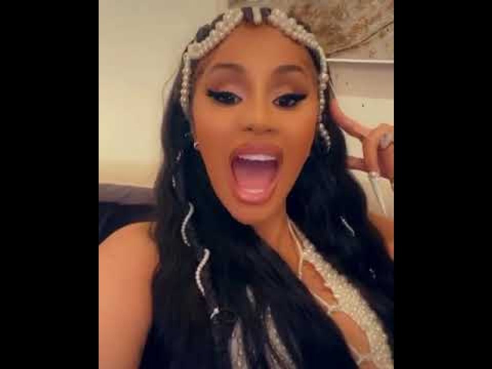 Watch: Cardi B Looks Stunning While Lip Syncing "WAP"