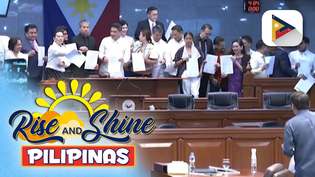 Mga senador, lumagda sa manifesto na tumututol sa People’s Initiative kaugnay ng Charter Change