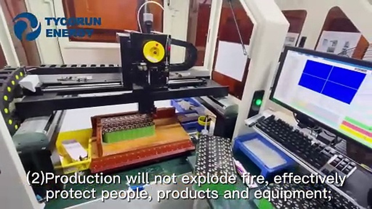 Tycorun Innovative Aluminum Wire Welding in Tesla Battery Swap Process