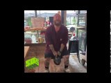 Action Bronson Does 350 Squats + Burns Calories