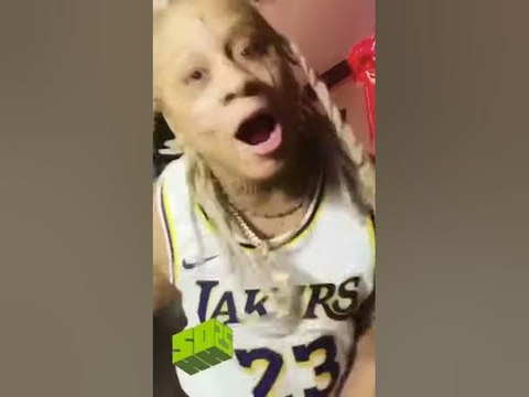 Trippie Redd Celebrates Lakers + LeBron James NBA Finals Win