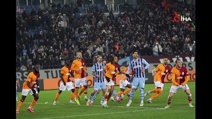 Trendyol Süper Lig: Trabzonspor: 1 - Galatasaray: 5