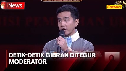 Kala Gibran Ditegur Moderator soal Lontarkan Istilah Greenflation