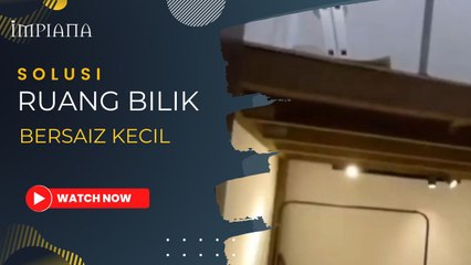 Solusi Ruang Bilik Bersaiz Kecil