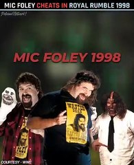 Did Mick Foley Cheat in the 1998 Royal Rumble?