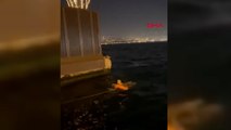 Beyoğlu'nda vapurdan denize düşen yolcu böyle kurtarıldı