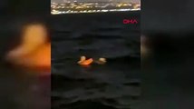 İstanbul'da vapurdan denize düşen yolcu kabusu yaşadı