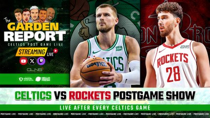 Live Postgame Analysis: Celtics vs Rockets 🏀 | Garden Report