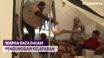 Ribuan Pengungsi Gaza Berjuang Mendapatkan Makanan