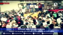 ¡Exclusivo! El peaje nuestro de cada día: “regalo” de Villarán nos costará 7.50 a partir del 30 de enero