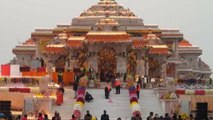 Ayodhya News: राम मंदिर प्राण प्रतिष्ठा के अवसर पर अयोध्या में उत्सव, दुल्हन की तरह सजी राम नगरी