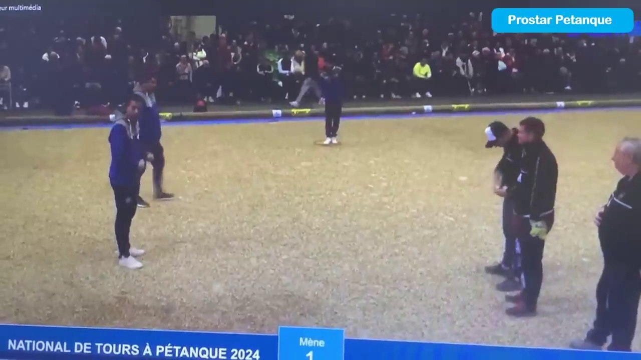 petanque 2024 demi finale du national à petanque 2024 de Tours