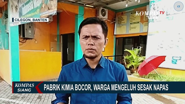 4 Pelajar Keracunan Usai Hirup Kebocoran Pabrik Kimia di Cilegon Banten