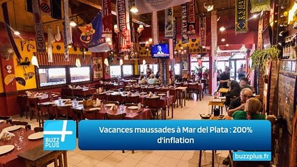 Vacances maussades à Mar del Plata : 200% d'inflation