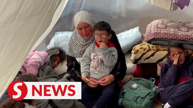 Children slowly dying without medicines, Gaza mother says