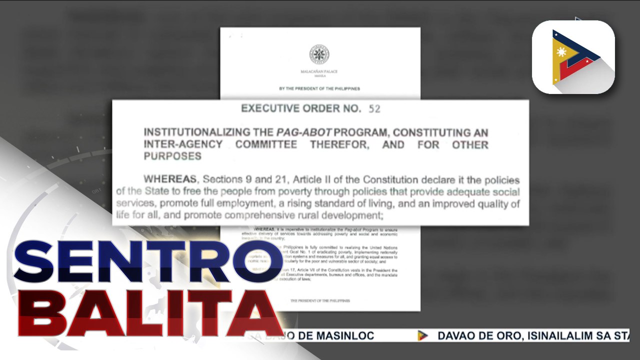 Pag-institutionalize at pagpapalawak pa sa ‘Pag-abot’ Program ng DSWD, pinagtibay na ni PBBM