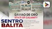 Davao de Oro, inilagay na sa state of calamity dahil sa matinding pagbaha at landslides