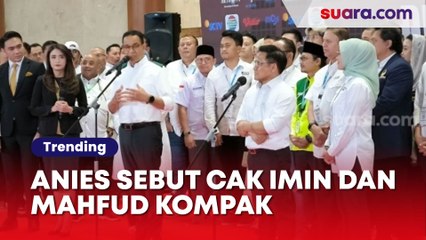 Télécharger la video: Kecuali Gibran, Anies Sebut Cak Imin dan Mahfud Kompak Jaga Kehormatan dalam Debat Cawapres