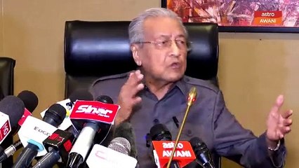 Tun M minta tunjuk bukti jika ada bukti berkotak-kotak