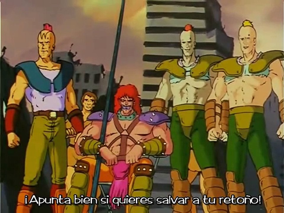 Hokuto no ken (¡Un puño solitario arde en una ciudad sin luz! El explosivo Goshiretsudan) - Capitulo 3