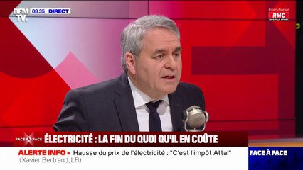 Xavier Bertrand: "On est en train de dire aux Français de rembourser le "quoi qu'il en coûte"