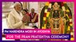 Ram Mandir Inauguration: PM Narendra Modi Reaches Ayodhya For The Pran Pratishtha Ceremony